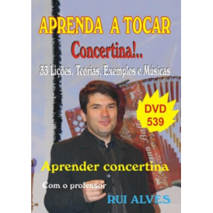 DVD APRENDER CONCERTINA RUI ALVES VOL.1