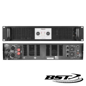 BST Amplificador Áudio Pro 2X1250W Smps 2/4/8 Ohms - XL2000