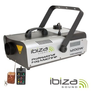 Ibiza Maquina Fumo 1200w Controlador/comando Dmx
