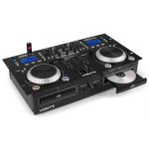 Controlador DJ Duplo Amplificado CD/MP3/USB/BLUETOOTH (CDJ500) - VONYX