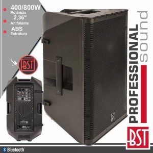 BST Coluna Bi-amplificada Profissional 12" 400-800W