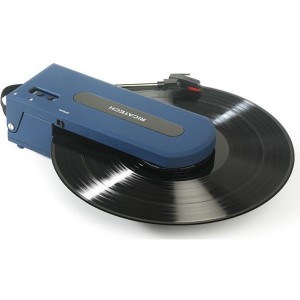 Gira-Discos RICATECH Portátil 33/45 RPM USB 1x 0,5W (Azul) - RTT22-BLUE