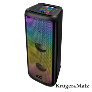 Kruger&Matz Coluna Bluetooth Portátil 60W TWS BT/USB/AUX/BAT - KM0558