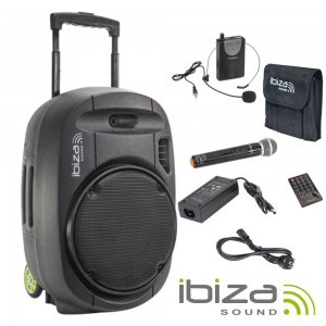 Ibiza Coluna Amplificada 2X6.5 USB/SD/AUX/BT LED TWS LYRA400 B-Stock -  Comprar en EGITANA Musical España