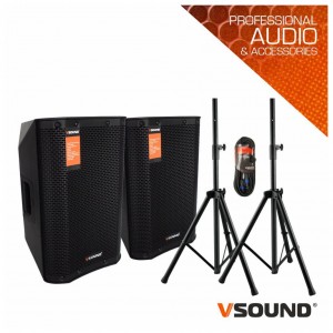 Sistema de Som Amplificado 600W VSOUND