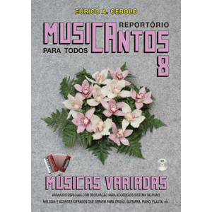 MUSICANTOS VOL.8 VARIADAS LIVRO C/CD
