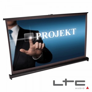 Tela Projeção Portátil Desktop 40" C/ Suporte E Saco Ltc